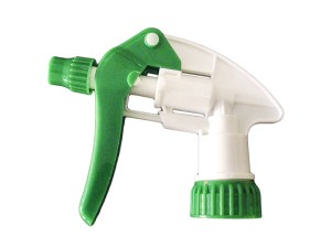 Strong White Sprayer with Green Trigger and Nozzle Cap