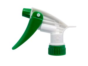 Green White Chemical Resistant Trigger Sprayer