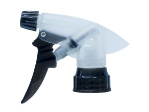 Black Clear Chemical Resistant Trigger Sprayer
